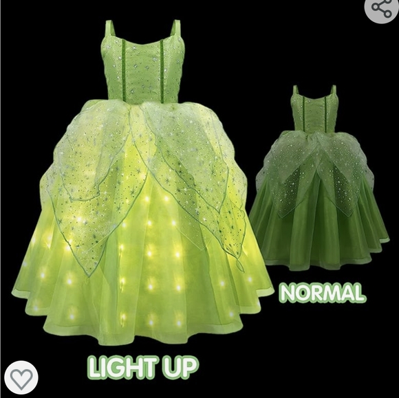 Light up Girls Halloween Costume Fairy/ Little Princess - Picture 3 of 5